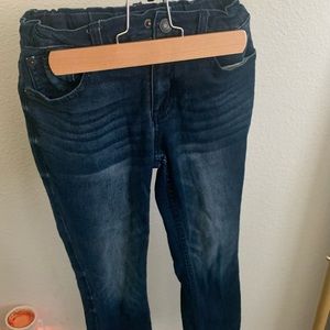 Cat and Jack size 8 boys dark blue wash jeans